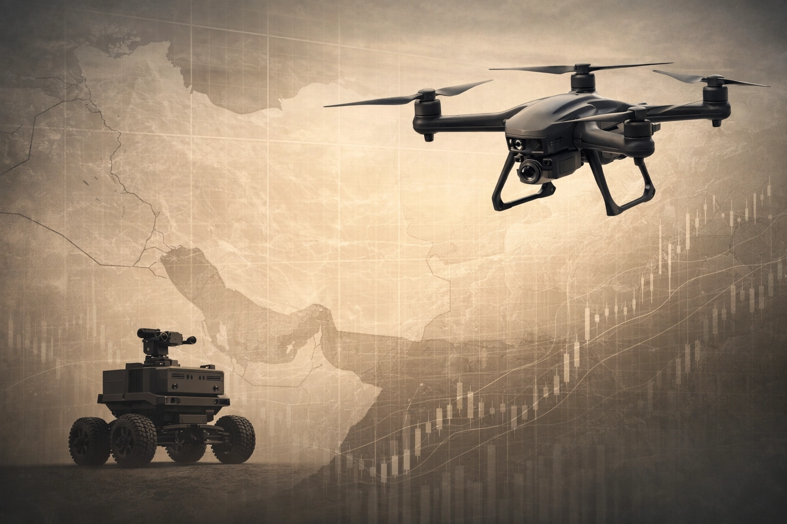 Modern Combat, Asymmetric Warfare: Investing in Robotics & Drones